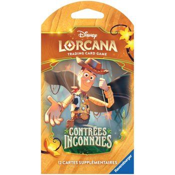 Disney Lorcana - Booster Série 12 Contrées Inconnues - Modèle Aléatoire