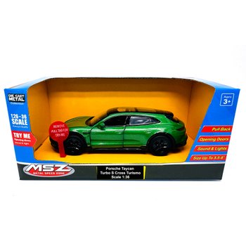 Porsche Taycan Turbo S mit Rückziehfunktion 1:36