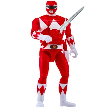 Power Rangers - Figurine 2-en-1 Auto-Morphin Saison 2 Ranger Rouge  15 cm