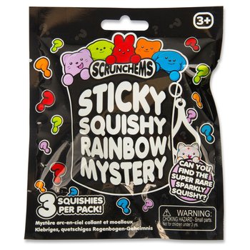 Scrunchems Sticky Squishy Rainbow Mystery Fidget Toys 3 Pack