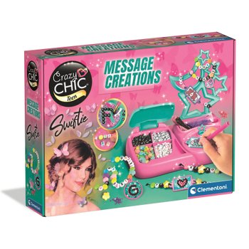 Clementoni - Crazy Chic Coffret Création de Messages