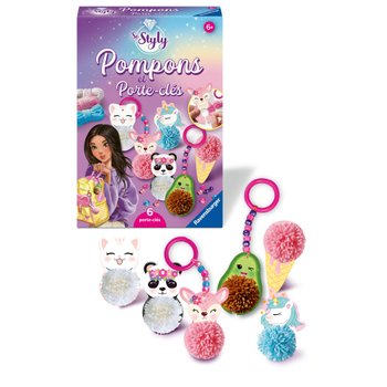 So Styly - Coffret de Création Pompons et Porte-Clés