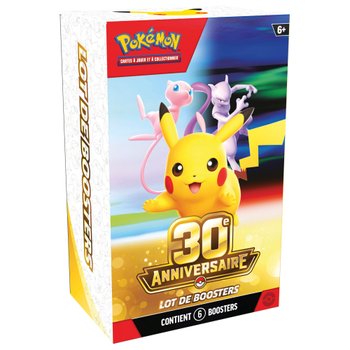 Pokémon - Bundle 6 Boosters 30ème Anniversaire