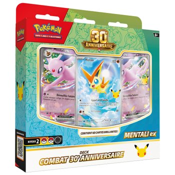 Pokémon - Deck du Dresseur Combat 30e Anniversaire - Modèle Aléatoire