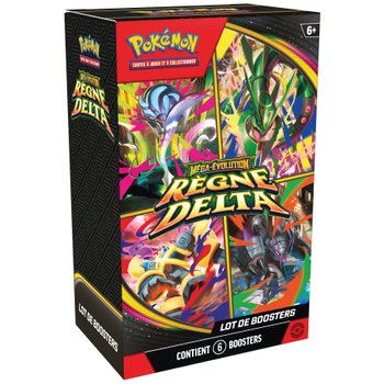 Pokémon - Bundle 6 Boosters ME06 Méga-Évolution Règne Delta