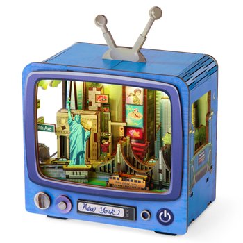 Arkitec 108-Piece New York  CityVision 3D Build Wooden Puzzle