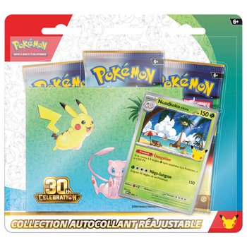 Pokémon - Pack 3 Boosters 30e Anniversaire - Modèle Aléatoire