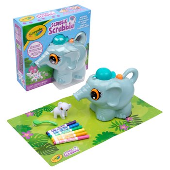 Crayola Scribble Scrubbie Washable Marker Sprayer Arlo the Elephant