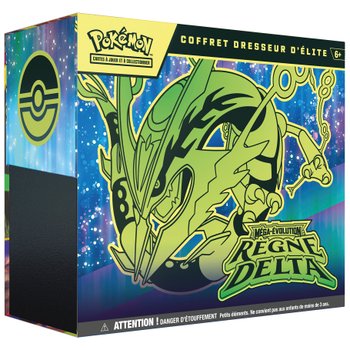 Pokémon - Coffret Dresseur d'Élite ME06 Méga-Évolution Règne Delta