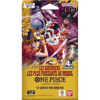 One Piece - Booster OP17 Les Guerriers les Plus Puissants du Monde - Modèle Aléatoire