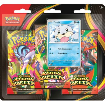 Pokémon - Méga-Évolution Règne Delta ME06 Pack 3 Boosters