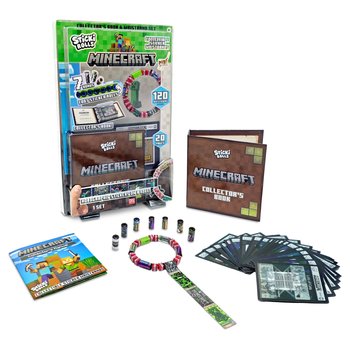 Sticki Rolls Minecraft Collectors Book and Wristband Set with 120 Stickers