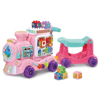 VTech - Tchou Tchou Loco Porteur Évolutif - Rose