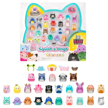 Original Squishmallows Squish-a-longs Mini-Squish 25 Pack (Wave 5)
