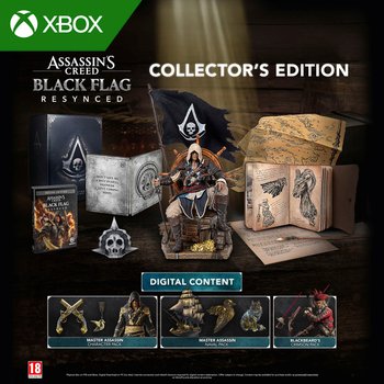 Assassin's Creed Black Flag Resynced Collector's Edition Xbox Seriex X