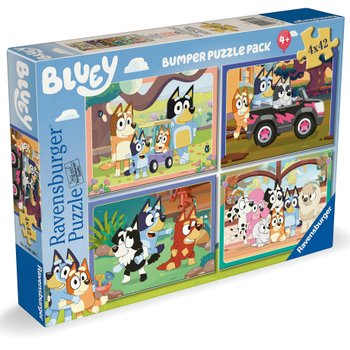 Ravensburger Bluey Jigsaw Puzzles Bumper Pack 4 x 42 Pieces