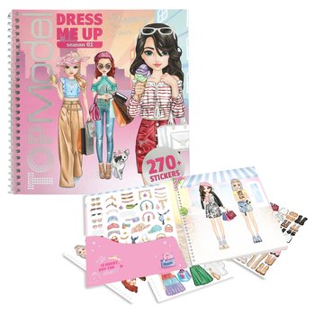 TOPModel Dress Me Up Stickerbuch Shopping Tour