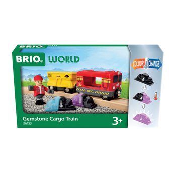 Brio Eisenbahn 36133 Güterzug mit Farbwechsel-Zubehör