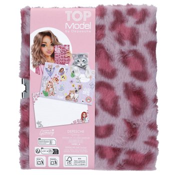 TOPModel Cosy Cat Tagebuch rosa mit Schloss