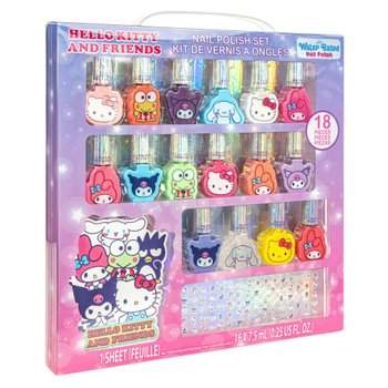 Hello Kitty & Friends Nail Polish Set with Accessories 16 Pack