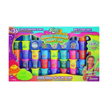 Slimy - Coffret 36 Pots de Slime Jumbo Party