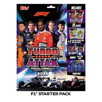 Topps Turbo Attax Formula 1 Official Stickers 2026 Starter Pack