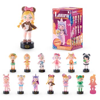 Laura Girl Figurines Animal PJ Party Blind Box Assortment 7.5cm