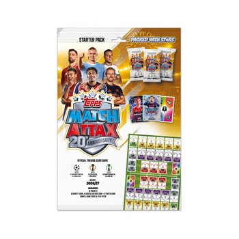 Topps Match Attax 20th Anniversary Trading Cards 2026/2027 Starter Pack