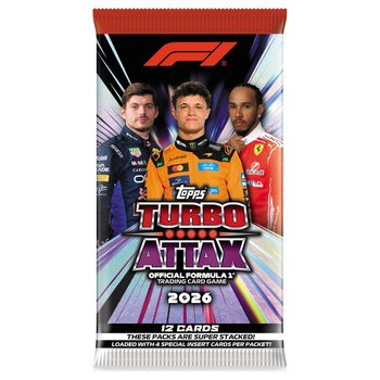 Topps Turbo Attax Formula 1 Official Stickers 2026 Packet Assortment