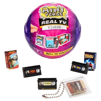 MGA's Miniverse Real TV Videos Mini-Video-Kassetten sortiert