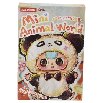 Baby Three Mini Animal World Mystery Plush Box Assortment
