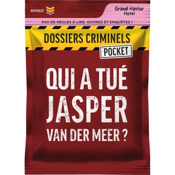 Dossiers Criminels - Pocket Qui a Tué Jasper Van Der Meer ?