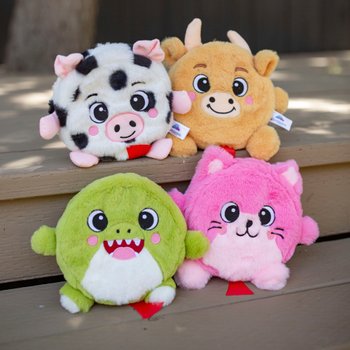 Whoopiez Knuffel Scheetkussen met Geluid assorti