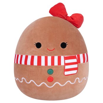 Original Squishmallows Plush Gina the Brown Gingerbread 40cm