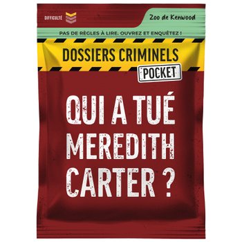 Dossiers Criminels - Pocket Qui a Tué Meredith Carter ?