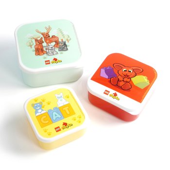 LEGO DUPLO Brotdosen 3er Set