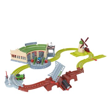 Fisher-Price Thomas & Friends Exploring Tidmouth Sheds Train Set