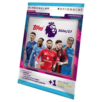 Topps Premier League Official Trading Cards 2026/2027 Starter Pack