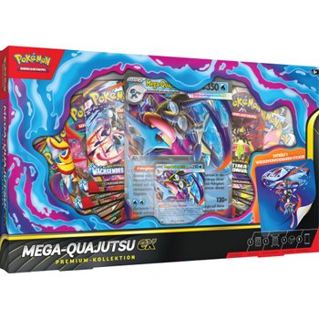 Pokémon Karten Mega-Entwicklung Wachsendes Chaos Premium Kollektion Mega-Quajutsu-ex sortiert