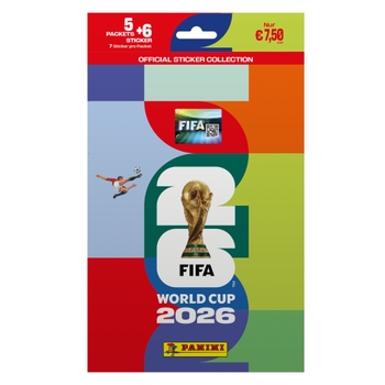 Panini FIFA Weltmeisterschaft 2026 Offizielle Sticker Sammlung Multipack sortiert