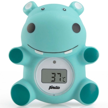 Alecto Bade- und Raumthermometer Nilpferd