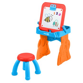 Crafty Co. Qwikflip 2-seitige Staffelei mit Hocker