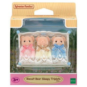 Sylvanian Families Biscuit Bear Sleepy Triplets Set
