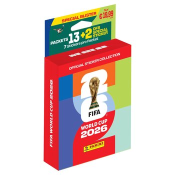 Panini FIFA Weltmeisterschaft 2026 Offizielle Sticker Sammlung Eco Pack 13 Päckchen sortiert