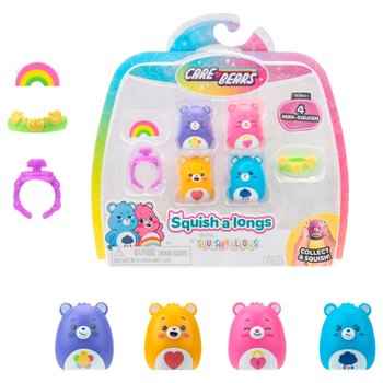 Original Squishmallows Squish-a-longs Care Bears Mini-Squish Series 1 4 Pack (Style 2)
