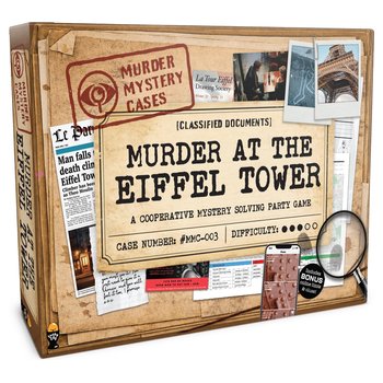 Murder Mystery Case Death at the Eiffel Tower Game