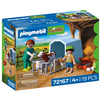 Playmobil - Country 72167 Vétérinaire Itinérante et Petit Veau