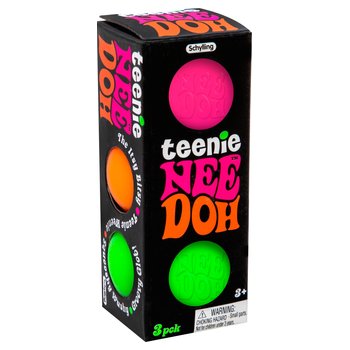 Needoh - Teenie Pack 3 Jouets Anti-Stress - Modèle Aléatoire