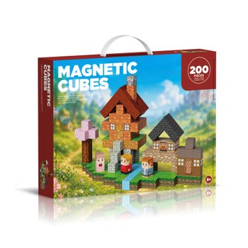 Magnetic Cubes 200 Piece Village Building Set