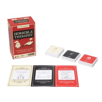 The Oatmeal Horrible Therapist Card Game